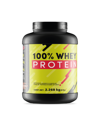 100% WHEY PROTEIN, 5LB