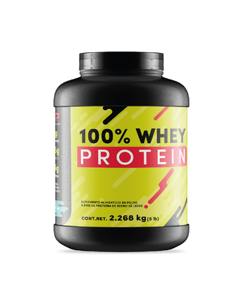 100% WHEY PROTEIN, 5LB