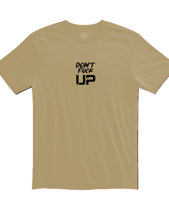 PLAYERA BEIGE OVERSIZE DONT FU*K