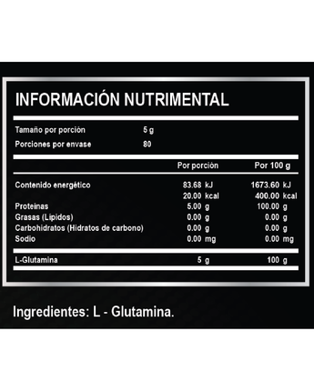 GLUTAMINE, 80 SERV